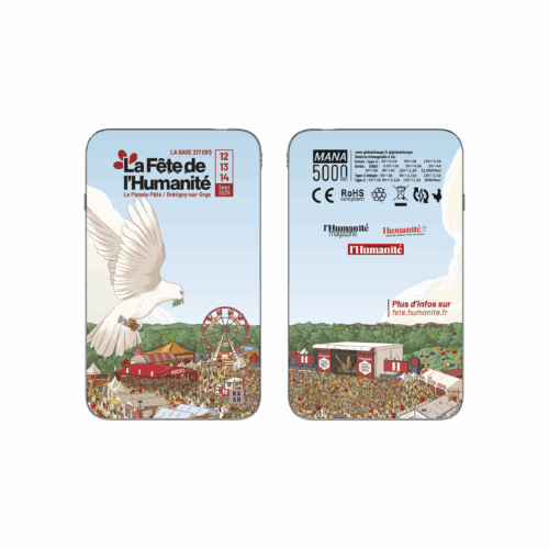 Batterie externe MANA Fête de l'humanité – Image 2