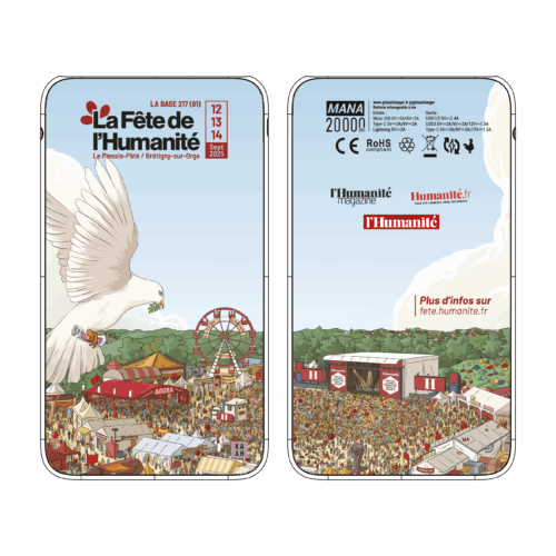 Batterie externe MANA Fête de l'humanité – Image 11