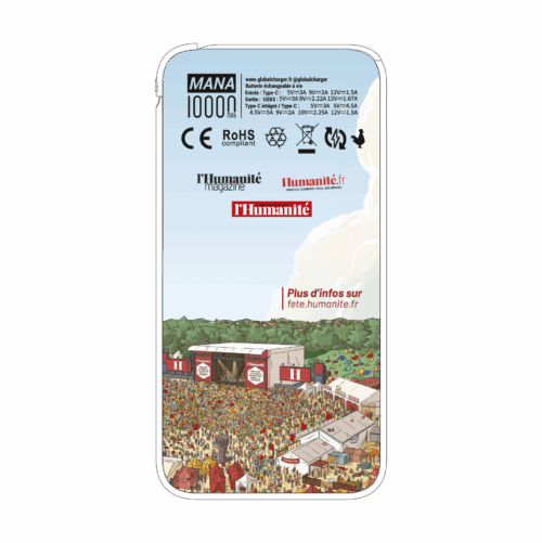 Batterie externe MANA Fête de l'humanité – Image 4