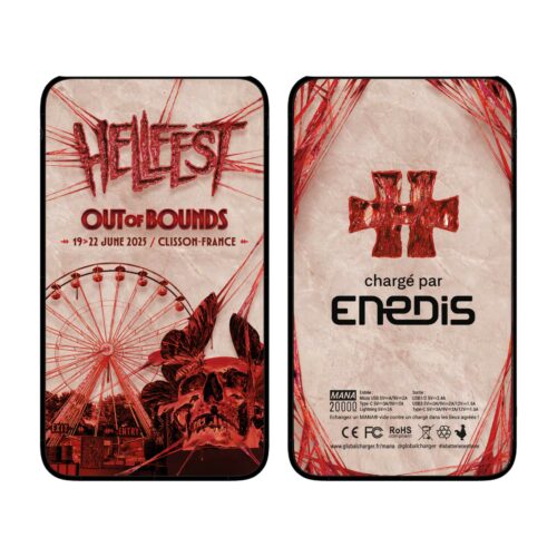 Batterie externe MEGA MANA Hellfest 2025 – Image 4
