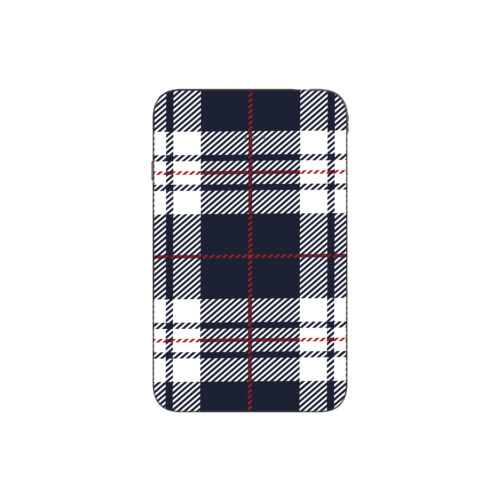 Batterie externe MANA Tartan navy