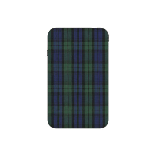 Batterie externe MANA Tartan vert
