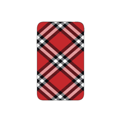 Batterie externe MANA Tartan rouge