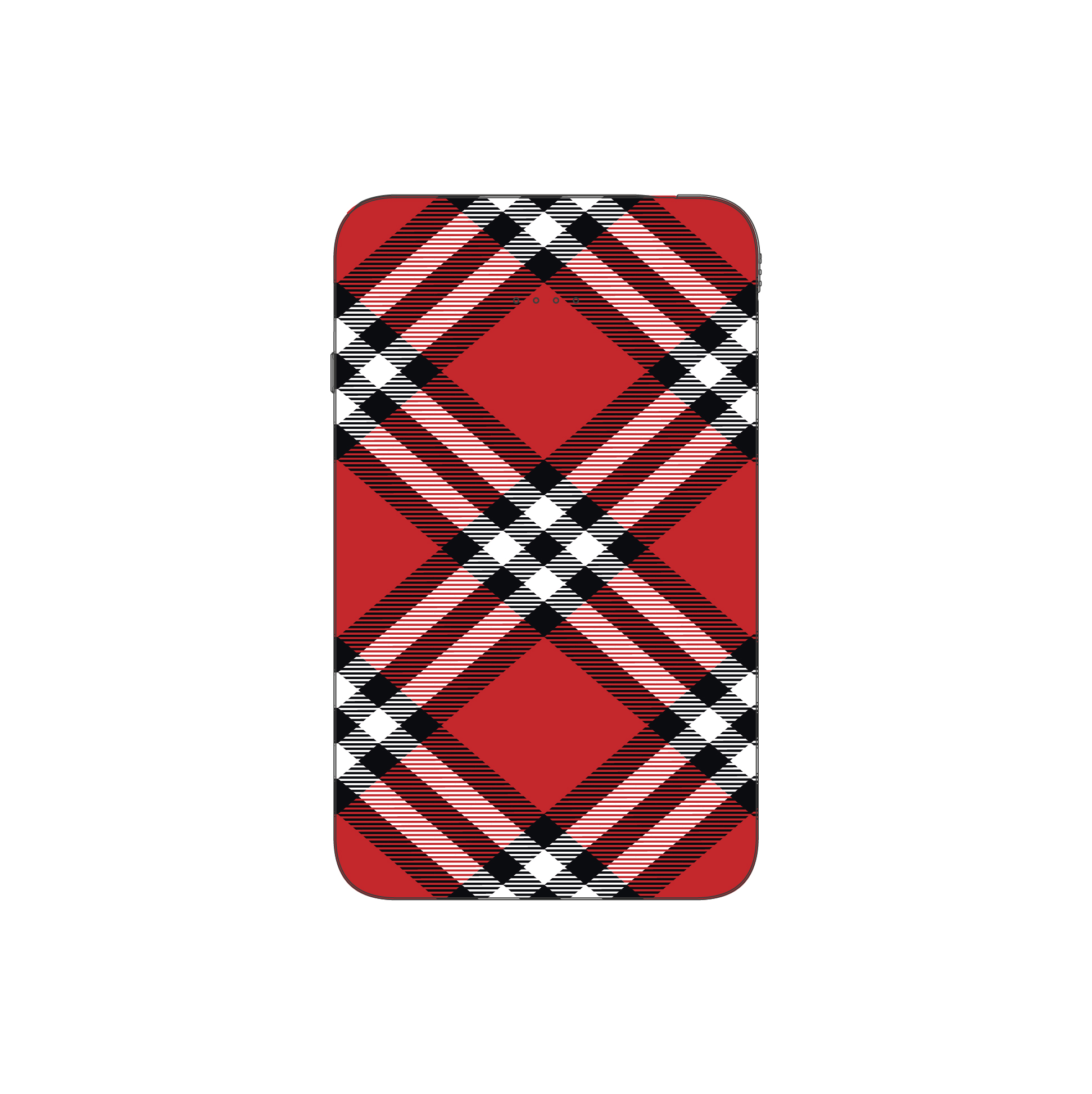Batterie externe MANA Tartan rouge